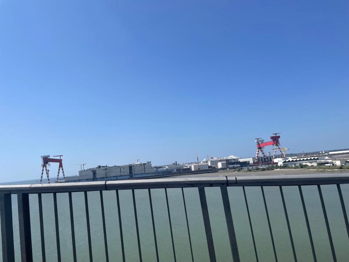 Studio Cosy Avec Terrasse, Proche Chantiers Et Airbus Saint-Nazaire  Zewnętrze zdjęcie