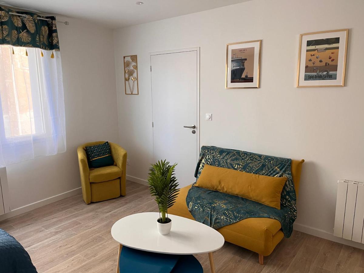Studio Cosy Avec Terrasse, Proche Chantiers Et Airbus Saint-Nazaire  Zewnętrze zdjęcie