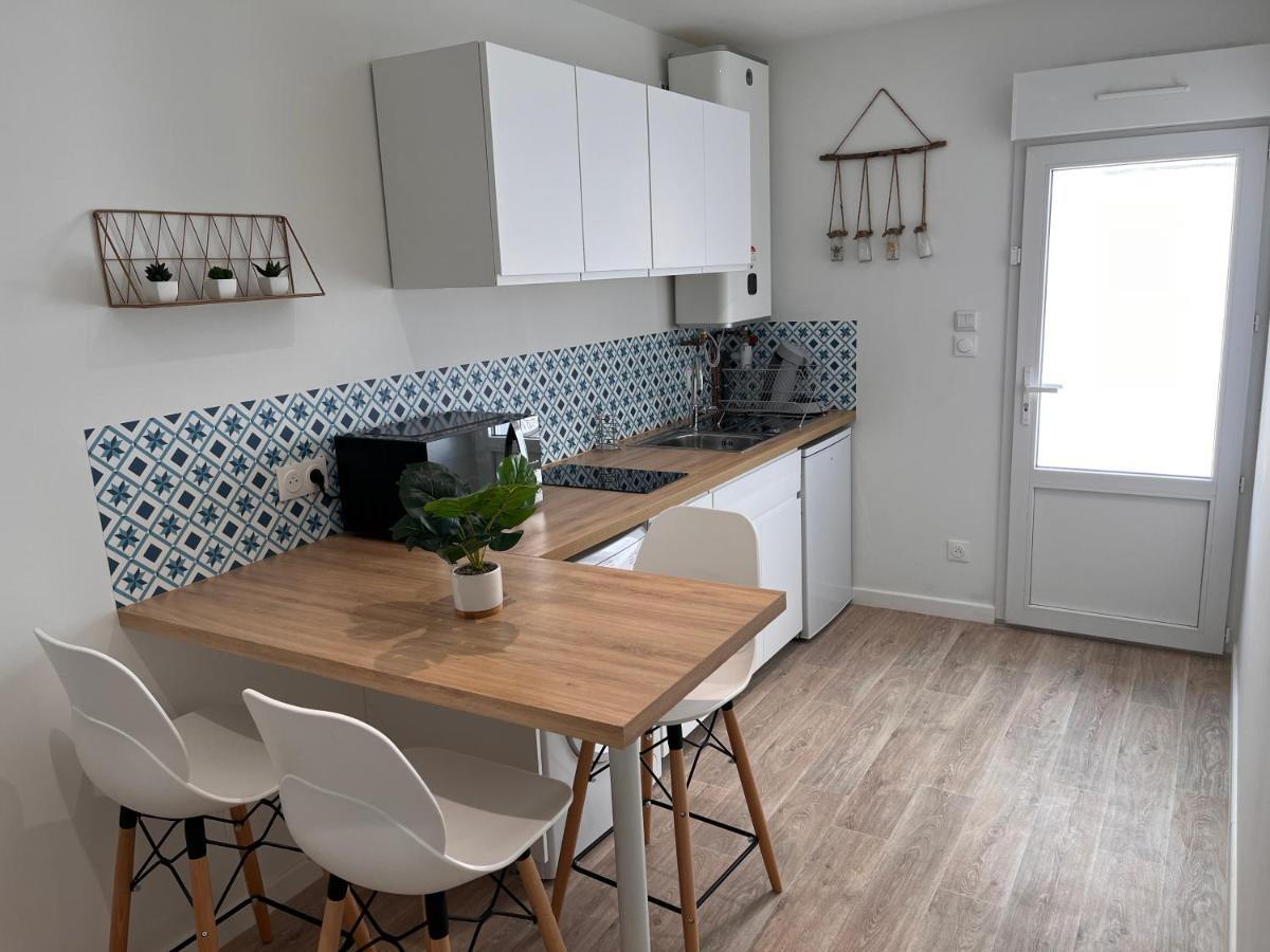 Studio Cosy Avec Terrasse, Proche Chantiers Et Airbus Saint-Nazaire  Zewnętrze zdjęcie